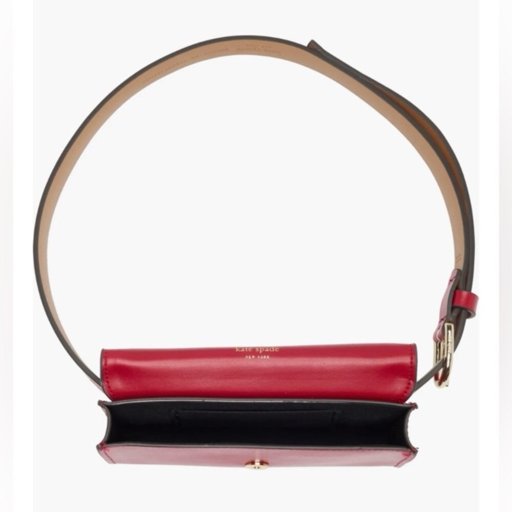 Kate Spade | Red Hot Leather Belt Bag - Picture 14 of 16